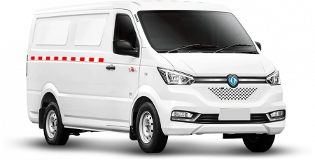 Электрический цельнометаллический фургон Dongfeng