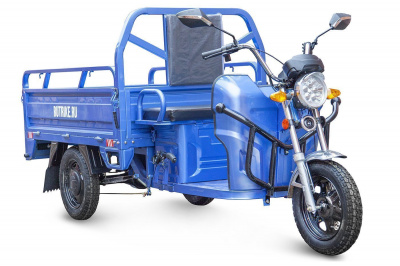 Грузовой электротрицикл Rutrike Круиз 60V/1000W (Синий-2576)