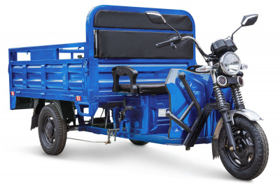 Грузовой электротрицикл Rutrike D4 NEXT 1800 60V1200W (Синий-2439)