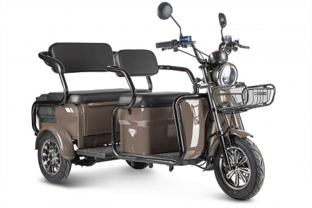 Трицикл Rutrike Экипаж Люкс (Коричневый-2432)
