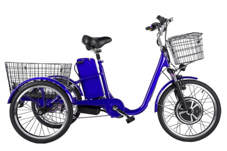 Трицикл CROLAN 350W (blue-1878)