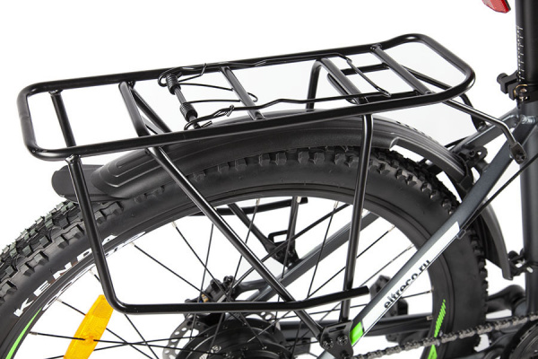 Велогибрид Eltreco XT 850 черно-зеленый гарантия 12 мес
