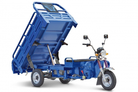 Грузовой электротрицикл Rutrike Титан 2000 ГИДРАВЛИКА 60V1500W (Синий-2063)