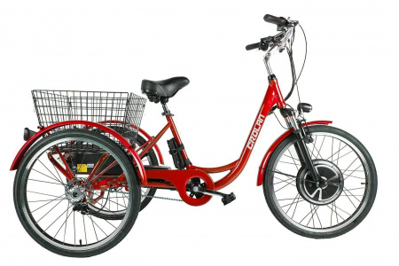 Трицикл CROLAN 500W  (red-1926)