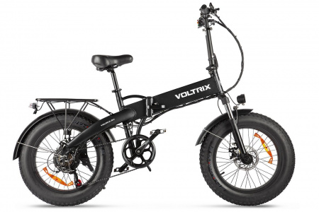 Велогибрид VOLTRIX City FAT 20 (Черный-2563)