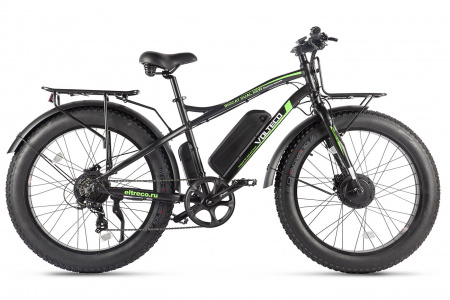 Велогибрид VOLTECO BIGCAT DUAL NEW (Черный-2307)