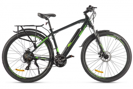 Велогибрид Eltreco Ultra MAX PRO (Черно-зеленый-2509)